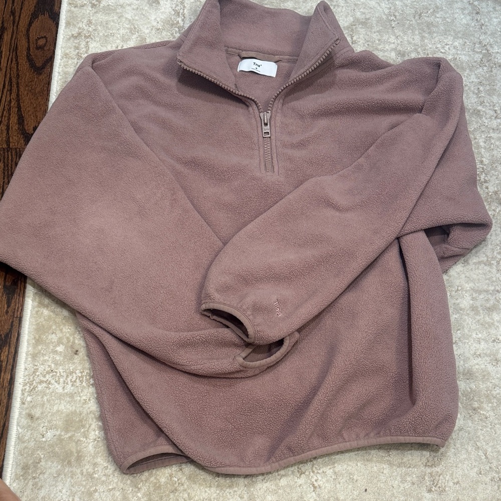 Aritzia TNA Quarter-Zip Fleece Pullover